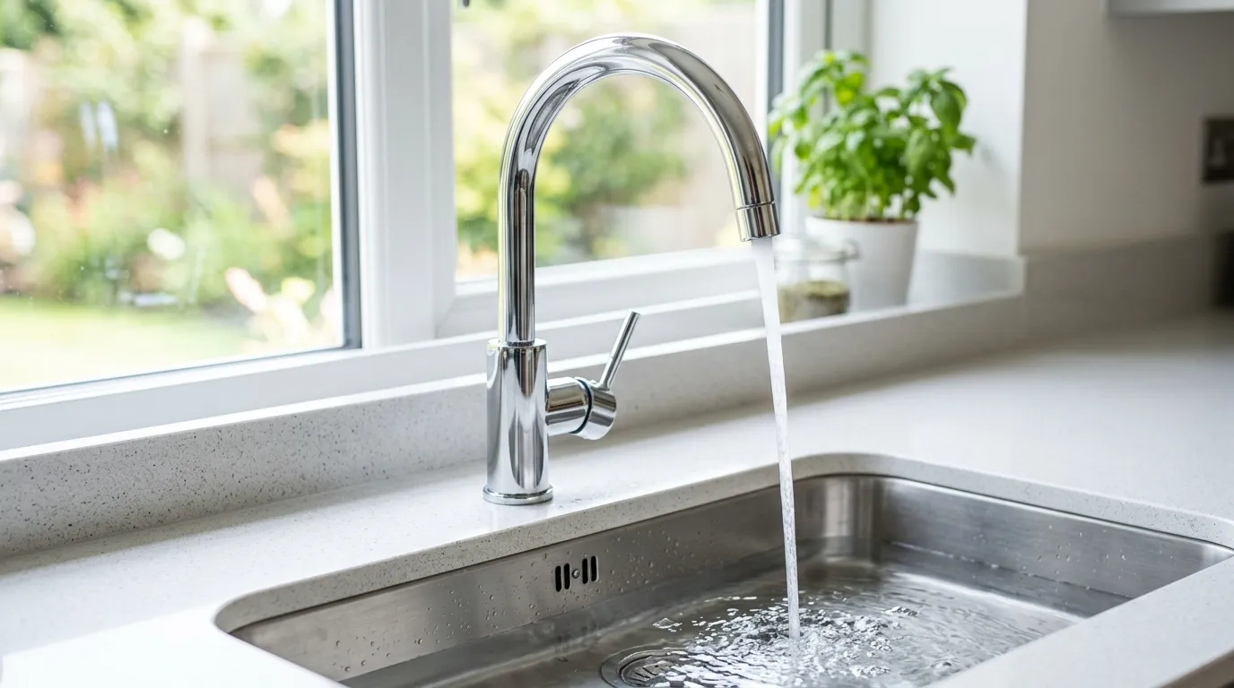 Local Plumbing Master Pros same day plumber fixing a faucet in Mapleton, PA